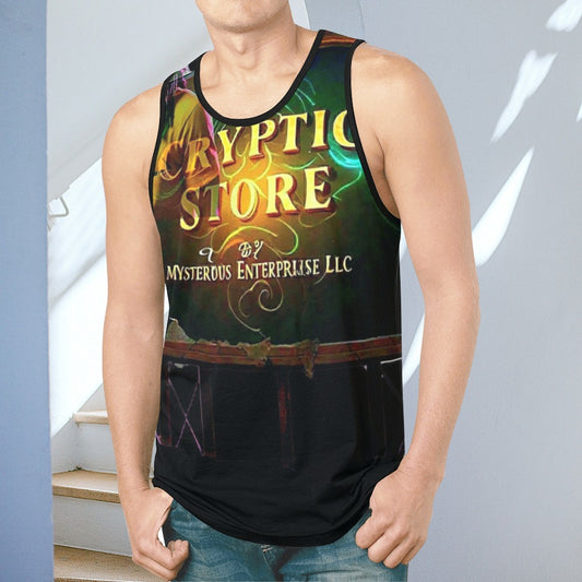 Men's Cryptic Tank Top (Model T46)